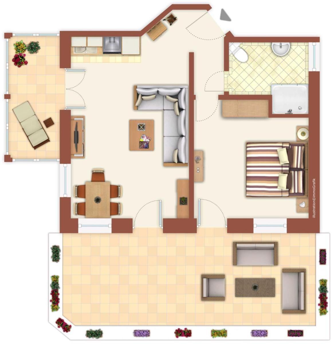 Appartement Vormann Jantzen, Direkt Am Leuchtturm à Rostock Extérieur photo